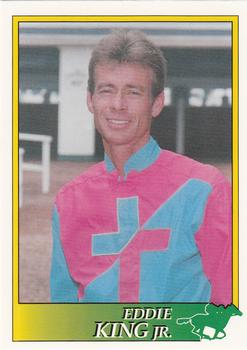 1993 Jockey Star #34 Eddie King Jr. Front